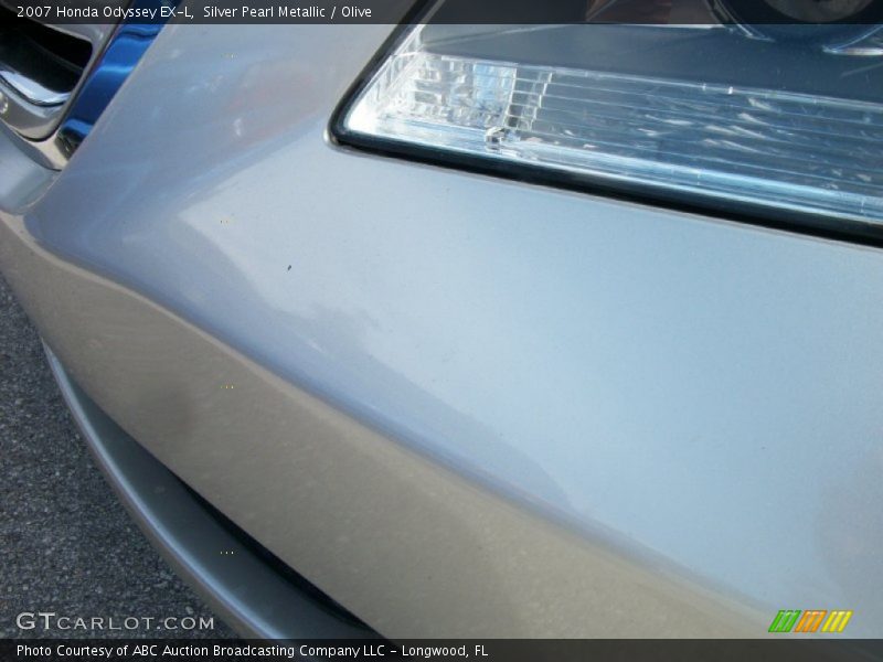 Silver Pearl Metallic / Olive 2007 Honda Odyssey EX-L