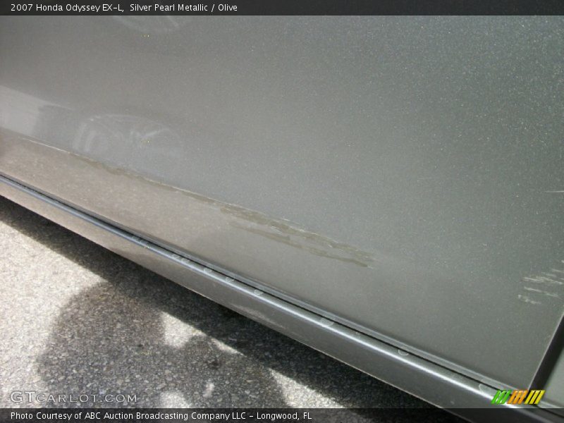 Silver Pearl Metallic / Olive 2007 Honda Odyssey EX-L