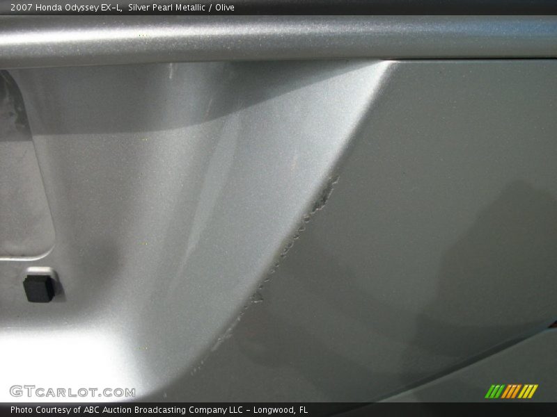 Silver Pearl Metallic / Olive 2007 Honda Odyssey EX-L