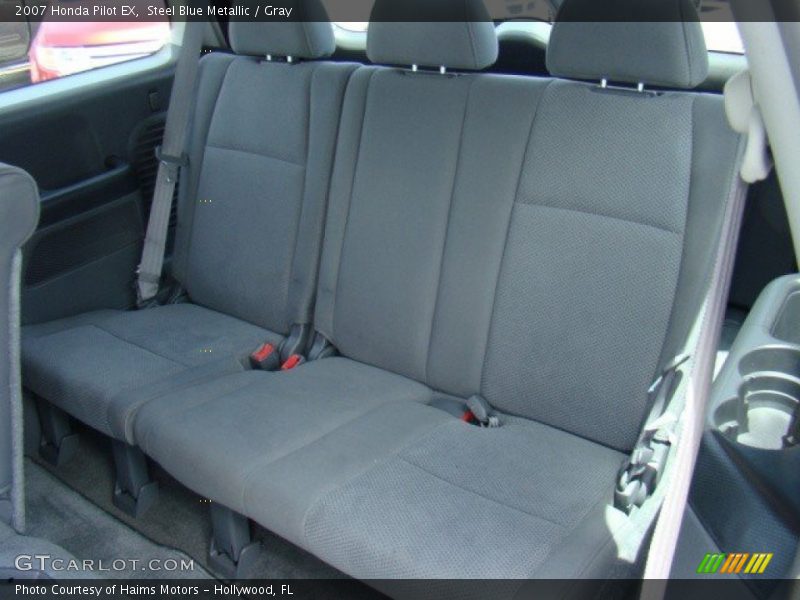 Steel Blue Metallic / Gray 2007 Honda Pilot EX