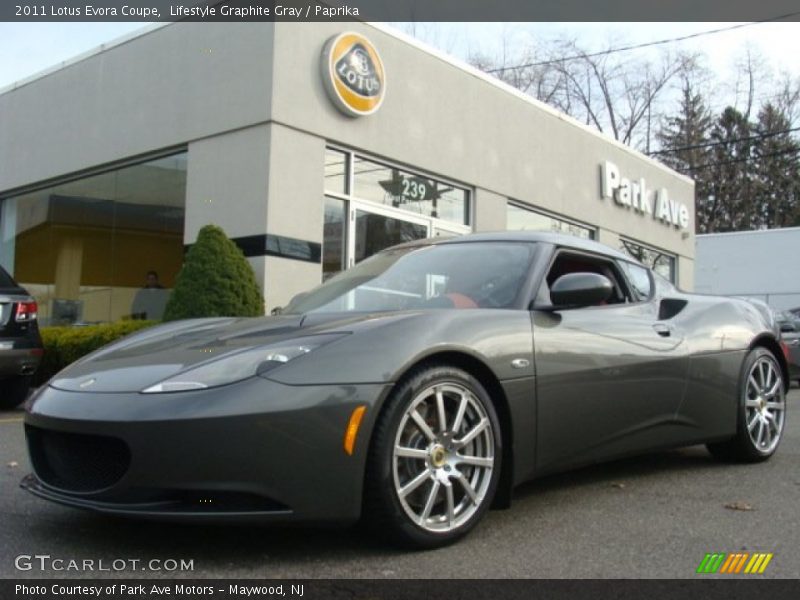 Lifestyle Graphite Gray / Paprika 2011 Lotus Evora Coupe