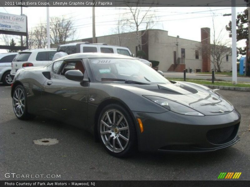 Lifestyle Graphite Gray / Paprika 2011 Lotus Evora Coupe