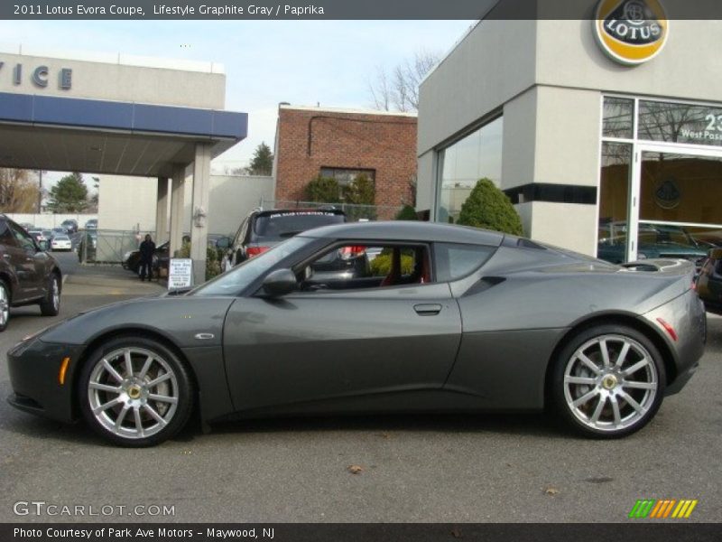  2011 Evora Coupe Lifestyle Graphite Gray