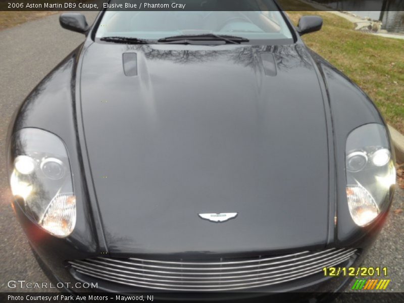 Elusive Blue / Phantom Gray 2006 Aston Martin DB9 Coupe