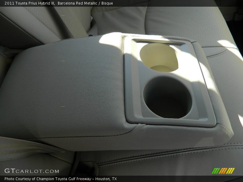 Barcelona Red Metallic / Bisque 2011 Toyota Prius Hybrid III