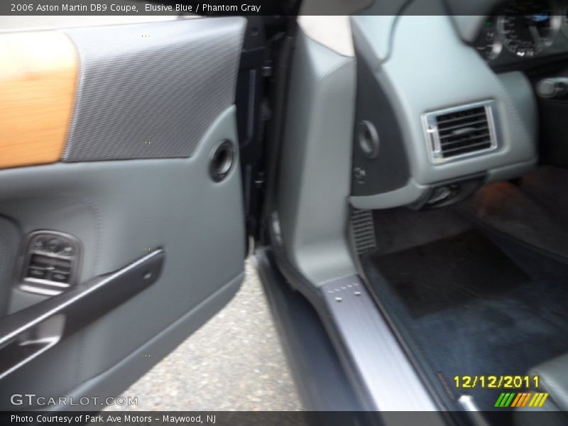 Elusive Blue / Phantom Gray 2006 Aston Martin DB9 Coupe