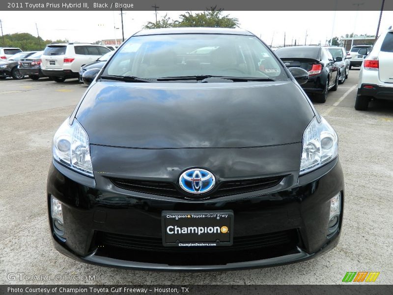 Black / Bisque 2011 Toyota Prius Hybrid III