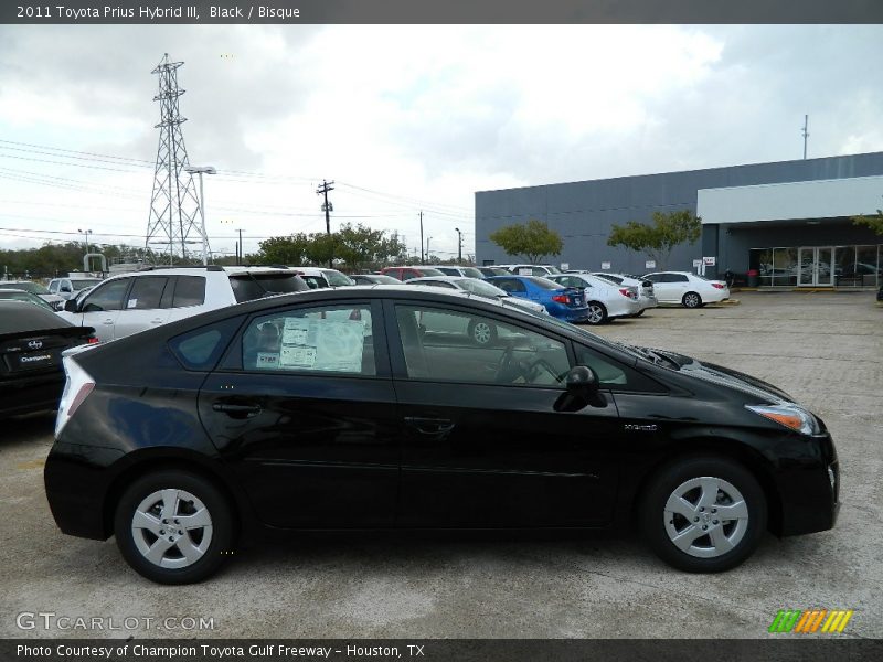 Black / Bisque 2011 Toyota Prius Hybrid III