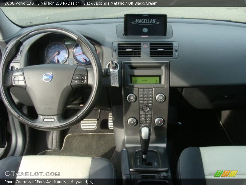 Black Sapphire Metallic / Off Black/Cream 2008 Volvo C30 T5 Version 2.0 R-Design