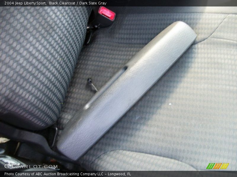Black Clearcoat / Dark Slate Gray 2004 Jeep Liberty Sport