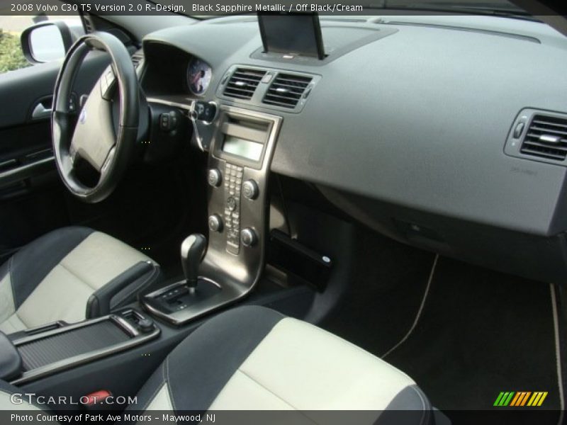 Black Sapphire Metallic / Off Black/Cream 2008 Volvo C30 T5 Version 2.0 R-Design