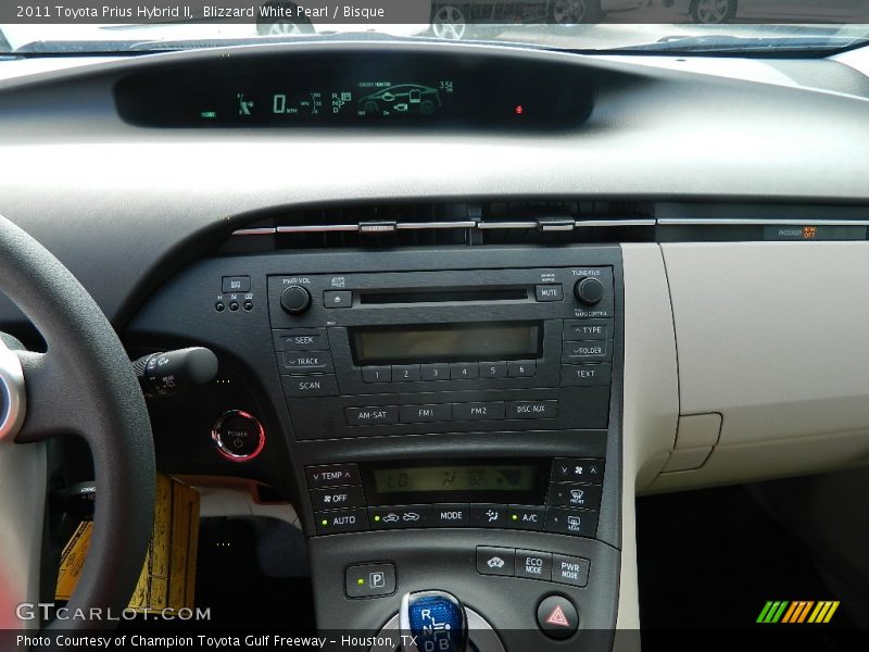 Blizzard White Pearl / Bisque 2011 Toyota Prius Hybrid II