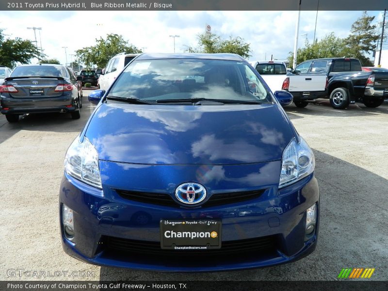 Blue Ribbon Metallic / Bisque 2011 Toyota Prius Hybrid II