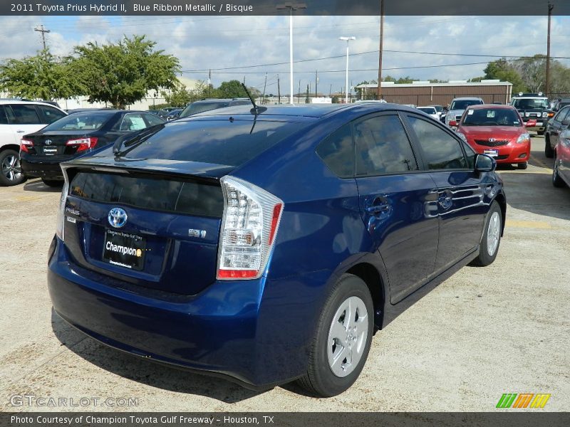 Blue Ribbon Metallic / Bisque 2011 Toyota Prius Hybrid II