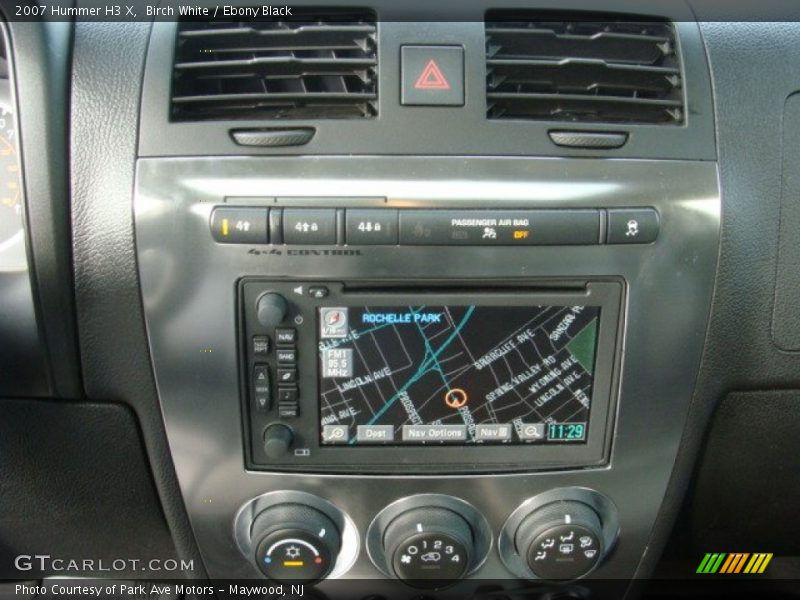 Birch White / Ebony Black 2007 Hummer H3 X