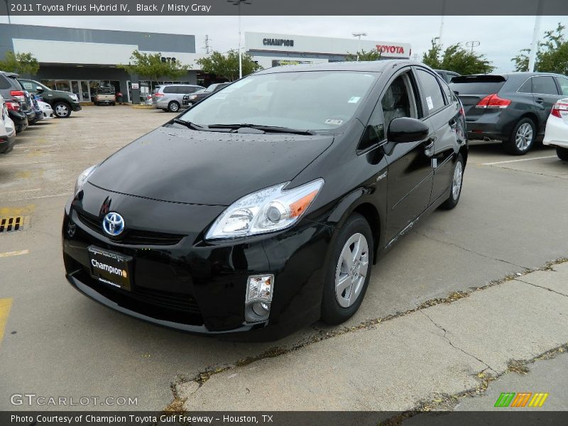 Black / Misty Gray 2011 Toyota Prius Hybrid IV