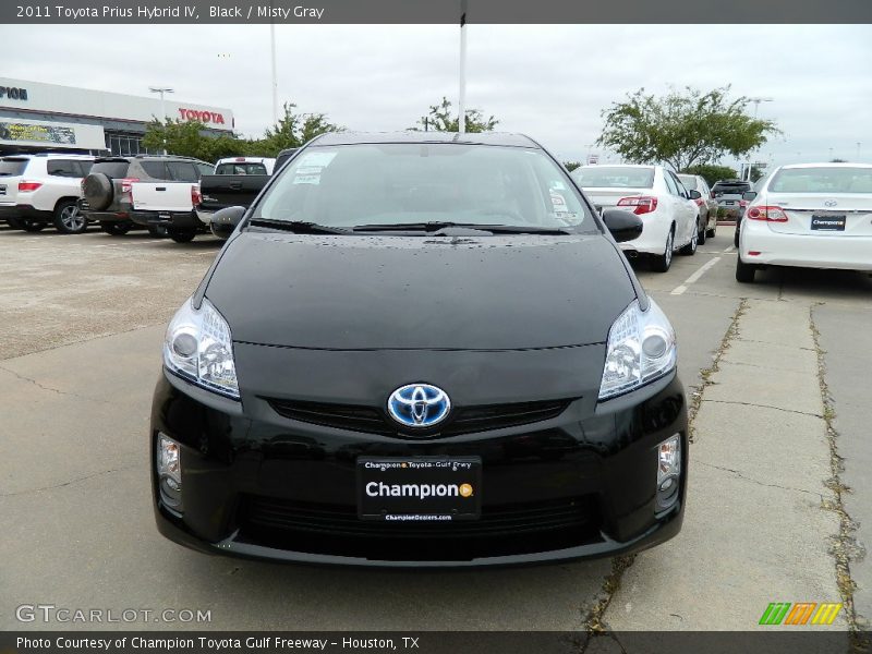 Black / Misty Gray 2011 Toyota Prius Hybrid IV