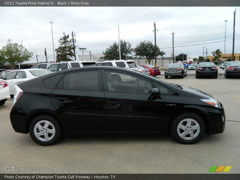Black / Misty Gray 2011 Toyota Prius Hybrid IV