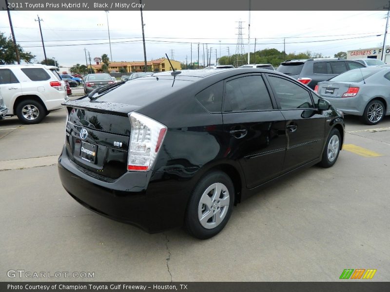 Black / Misty Gray 2011 Toyota Prius Hybrid IV
