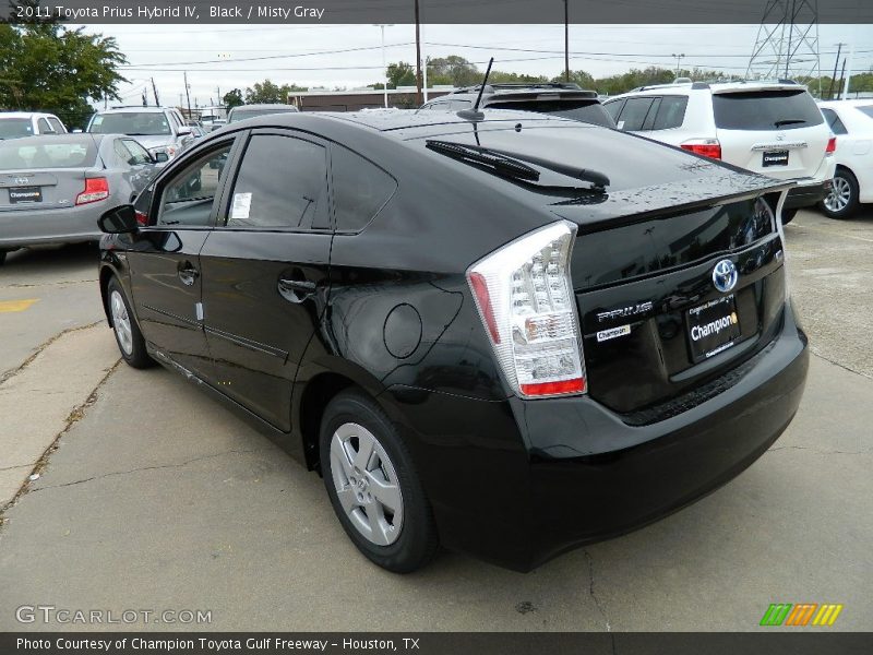 Black / Misty Gray 2011 Toyota Prius Hybrid IV