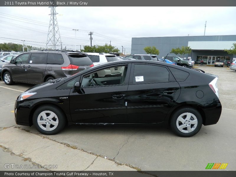 Black / Misty Gray 2011 Toyota Prius Hybrid IV
