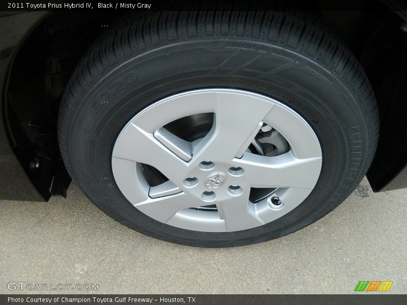 Black / Misty Gray 2011 Toyota Prius Hybrid IV