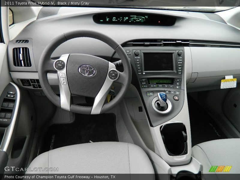 Black / Misty Gray 2011 Toyota Prius Hybrid IV