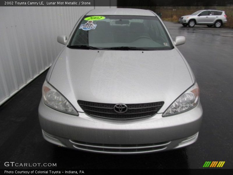 Lunar Mist Metallic / Stone 2002 Toyota Camry LE