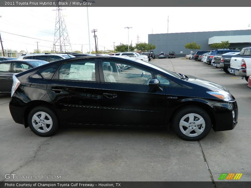 Black / Misty Gray 2011 Toyota Prius Hybrid II