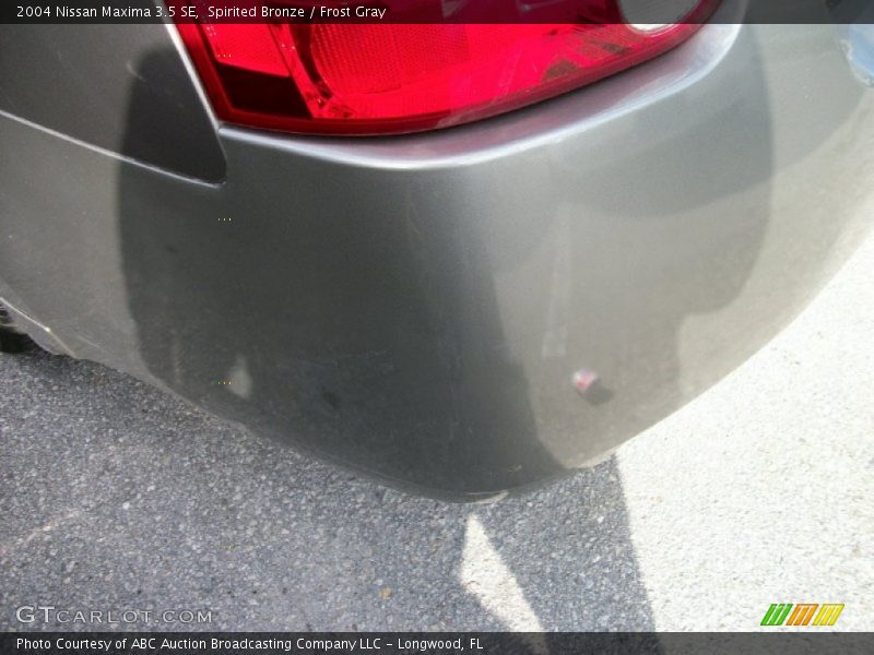 Spirited Bronze / Frost Gray 2004 Nissan Maxima 3.5 SE