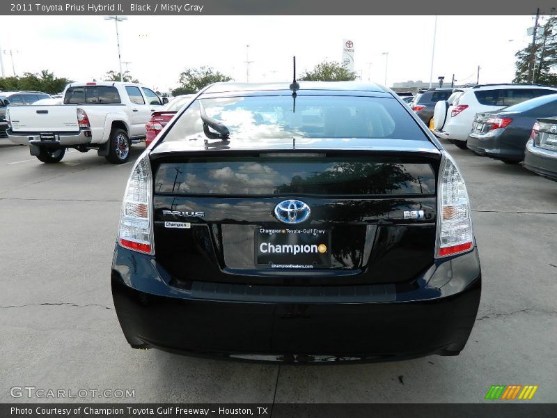 Black / Misty Gray 2011 Toyota Prius Hybrid II