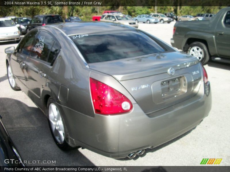 Spirited Bronze / Frost Gray 2004 Nissan Maxima 3.5 SE