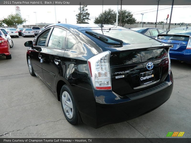 Black / Misty Gray 2011 Toyota Prius Hybrid II