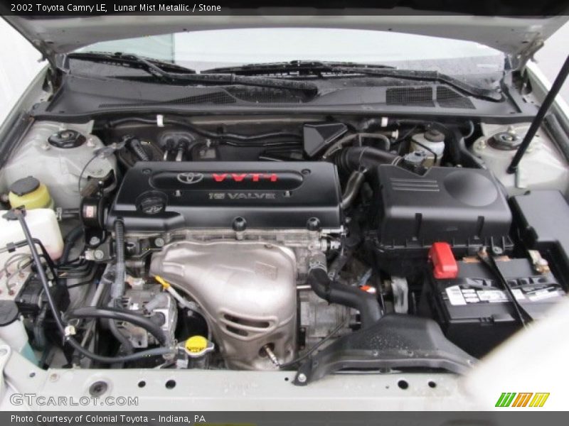 Lunar Mist Metallic / Stone 2002 Toyota Camry LE