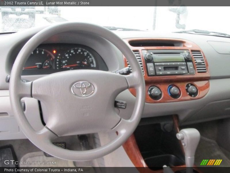 Lunar Mist Metallic / Stone 2002 Toyota Camry LE