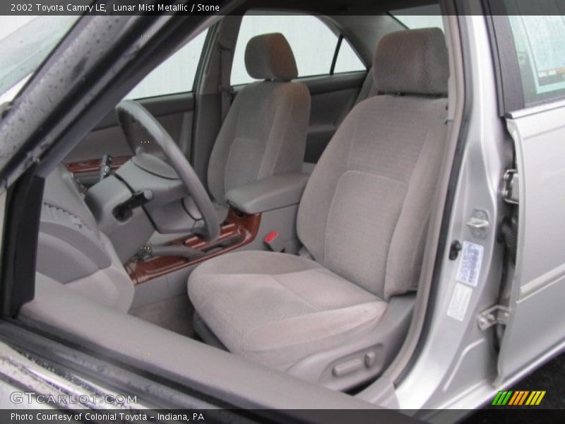Lunar Mist Metallic / Stone 2002 Toyota Camry LE
