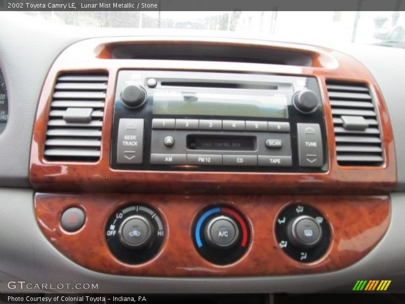 Lunar Mist Metallic / Stone 2002 Toyota Camry LE