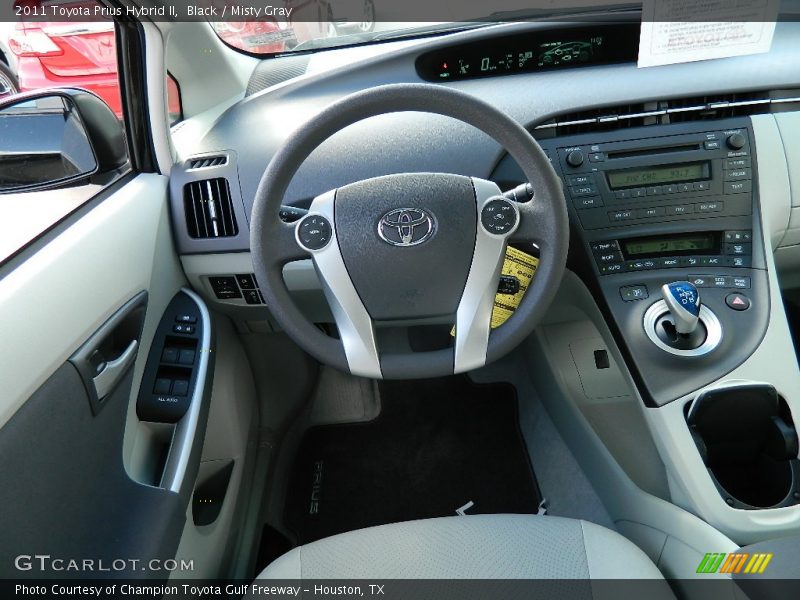 Black / Misty Gray 2011 Toyota Prius Hybrid II
