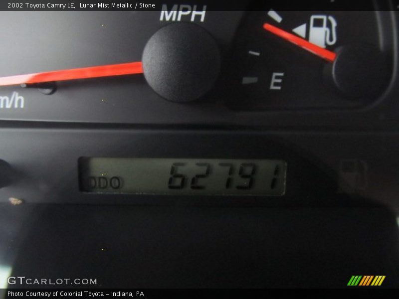 Lunar Mist Metallic / Stone 2002 Toyota Camry LE