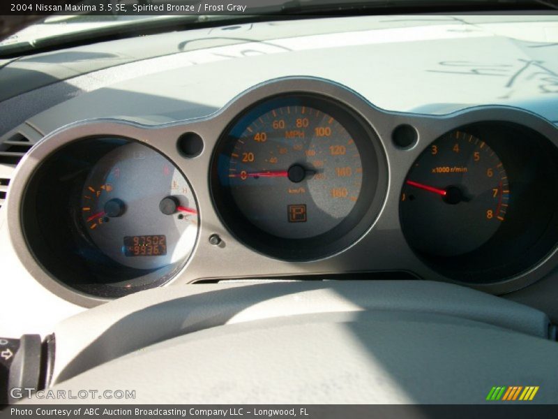 Spirited Bronze / Frost Gray 2004 Nissan Maxima 3.5 SE