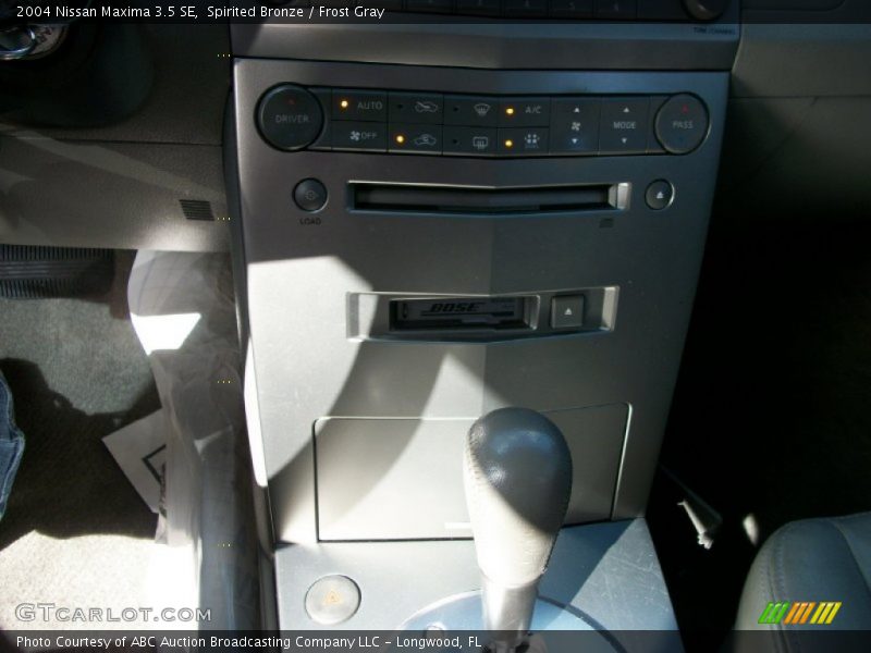 Spirited Bronze / Frost Gray 2004 Nissan Maxima 3.5 SE