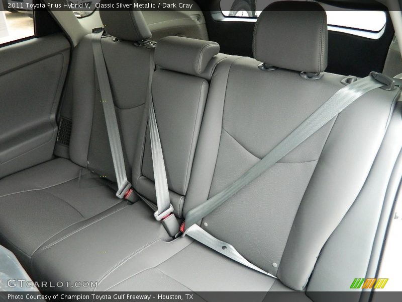 Classic Silver Metallic / Dark Gray 2011 Toyota Prius Hybrid V