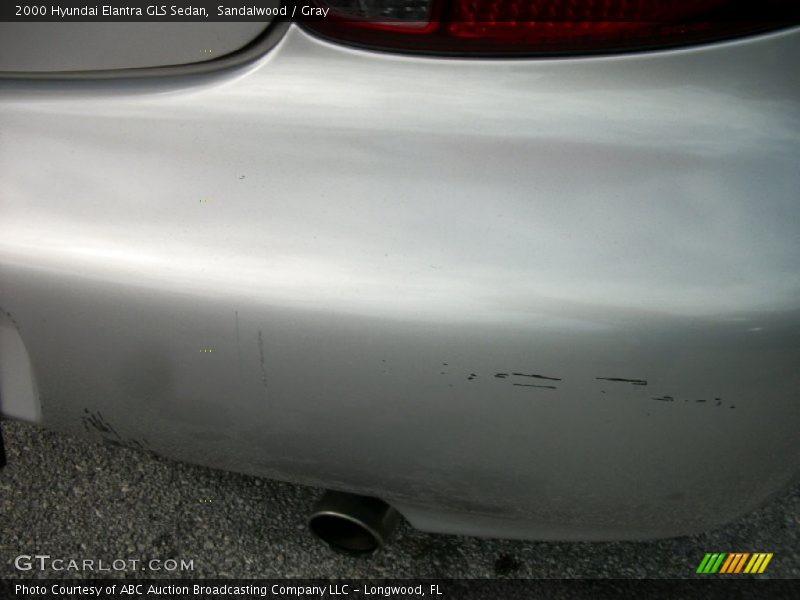 Sandalwood / Gray 2000 Hyundai Elantra GLS Sedan