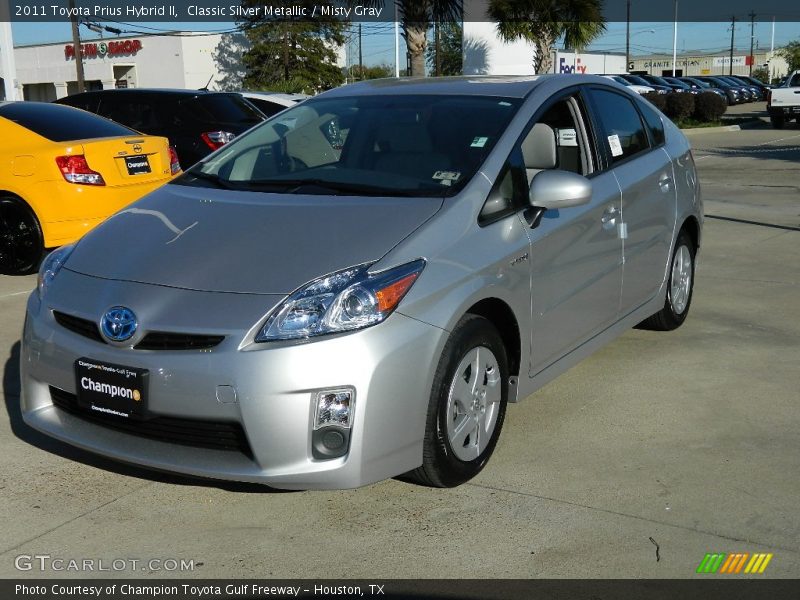 Classic Silver Metallic / Misty Gray 2011 Toyota Prius Hybrid II