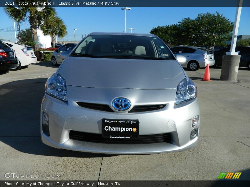 Classic Silver Metallic / Misty Gray 2011 Toyota Prius Hybrid II