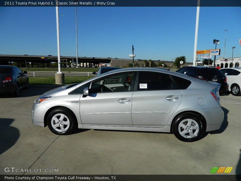 Classic Silver Metallic / Misty Gray 2011 Toyota Prius Hybrid II