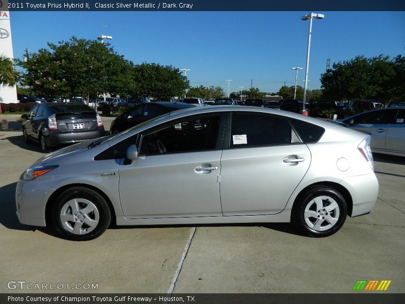 Classic Silver Metallic / Dark Gray 2011 Toyota Prius Hybrid II
