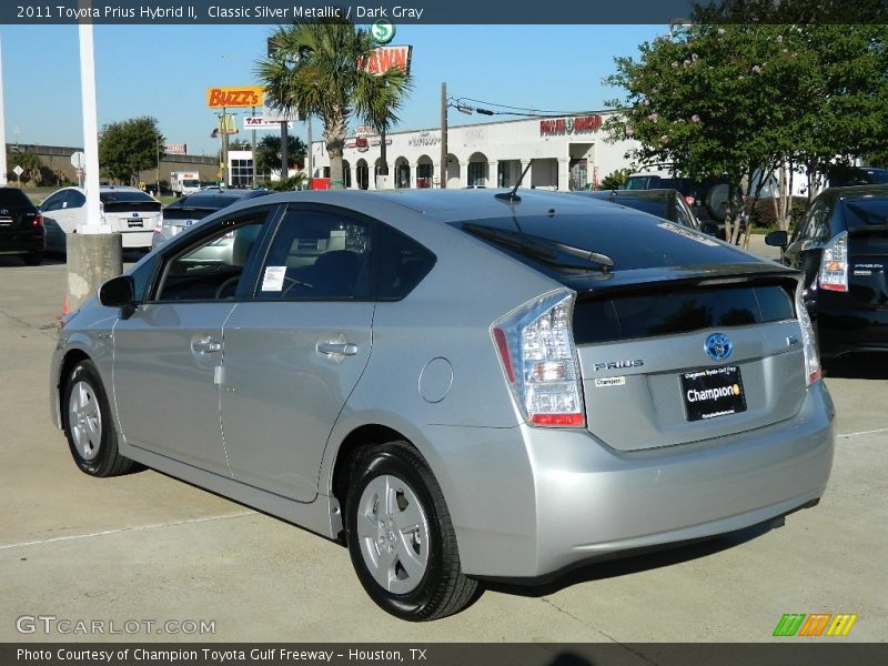 Classic Silver Metallic / Dark Gray 2011 Toyota Prius Hybrid II