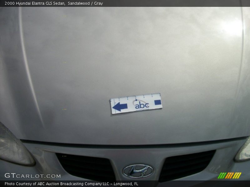 Sandalwood / Gray 2000 Hyundai Elantra GLS Sedan