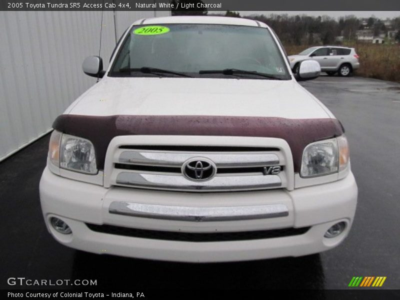 Natural White / Light Charcoal 2005 Toyota Tundra SR5 Access Cab 4x4